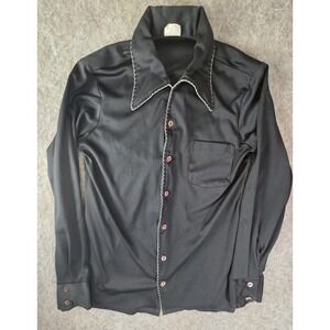 Vintage 60's Women's Speak Easy Long Sleeve Shirt Made In California USA Large